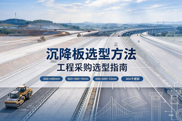 南县沉降板选择方法