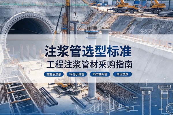 南县注浆管选型标准